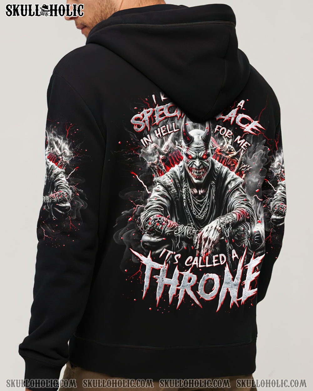 BLISSCORNERS THRONE SKULL ALL OVER PRINT