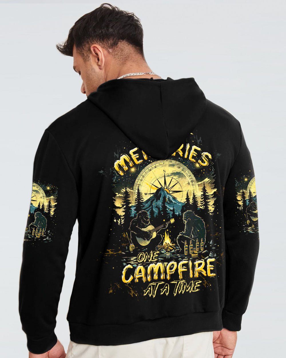 BLISSCORNERS MAKING MEMORIES ONE CAMPFIRE AT A TIME BIGFOOT ALL OVER PRINT