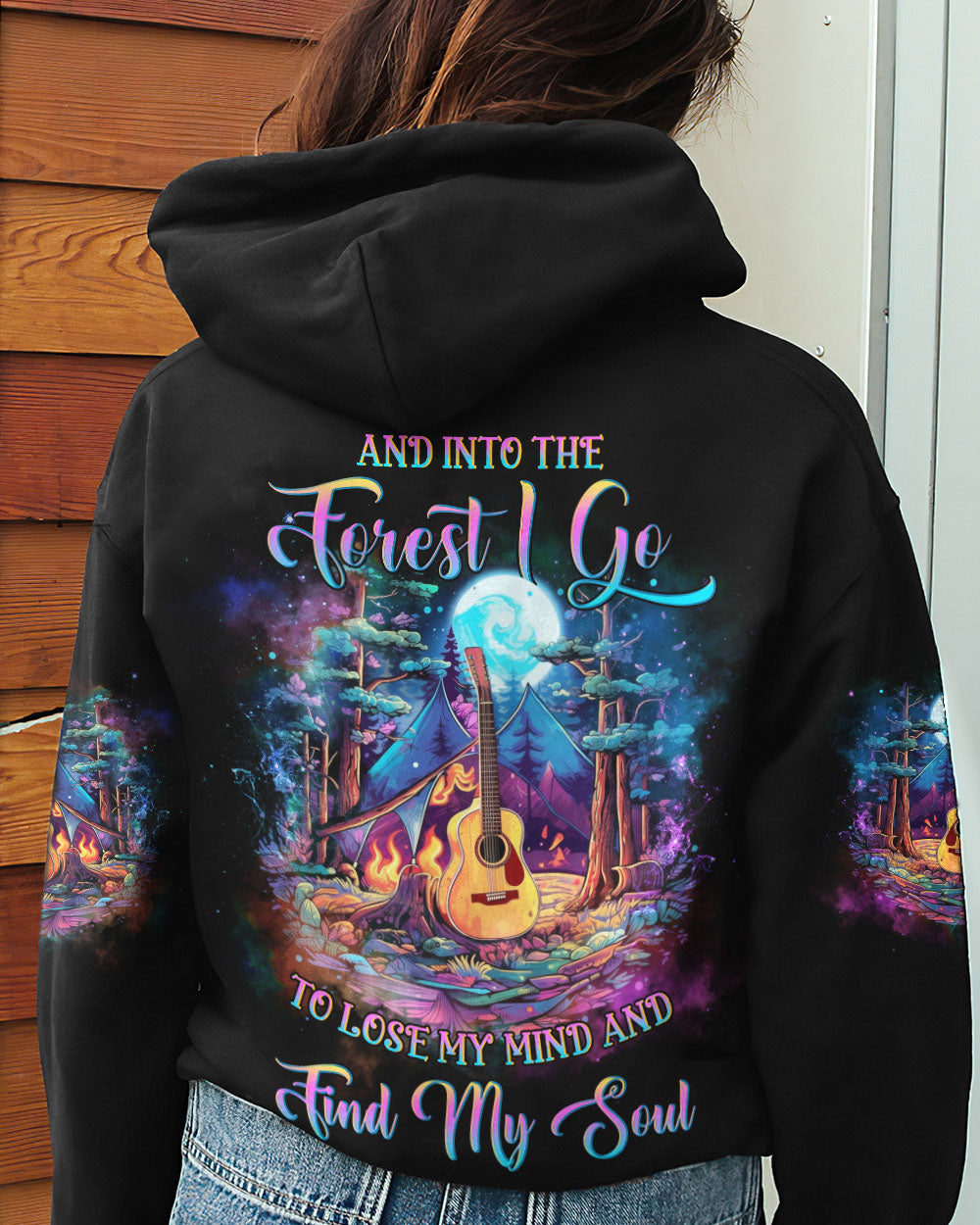 BLISSCORNERS AND INTO THE FOREST I GO ALL OVER PRINT