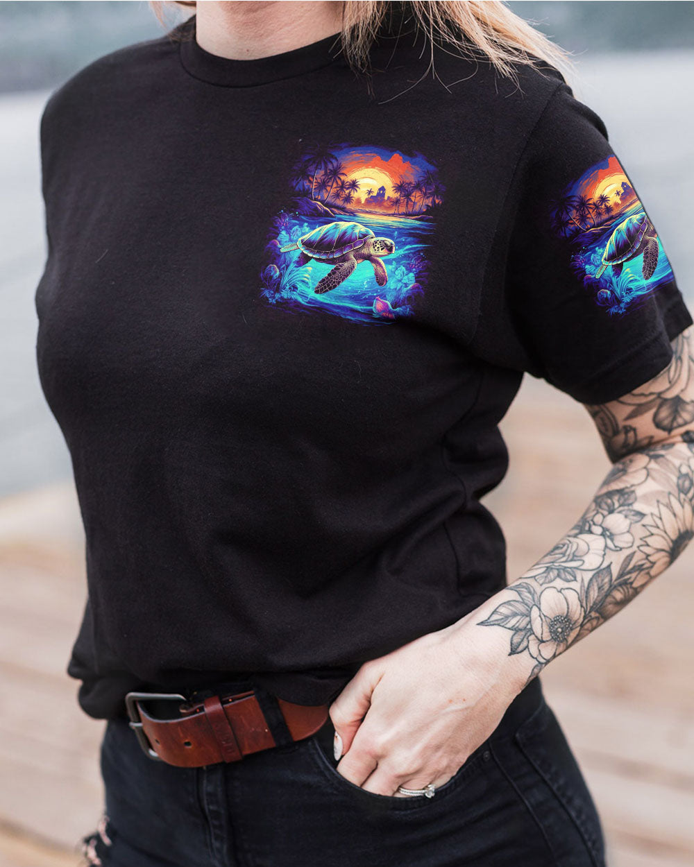 BLISSCORNERS INTO THE OCEAN ALL OVER PRINT