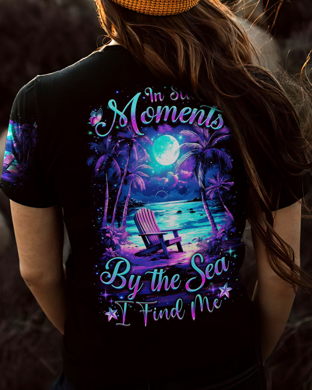 BLISSCORNERS IN STILL MOMENTS BY THE SEA ALL OVER PRINT