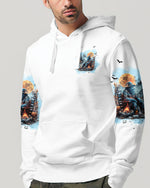 BLISSCORNERS BORN TO EXPLORE DESTINED TO BE WILD BIGFOOT HALLOWEEN ALL OVER PRINT