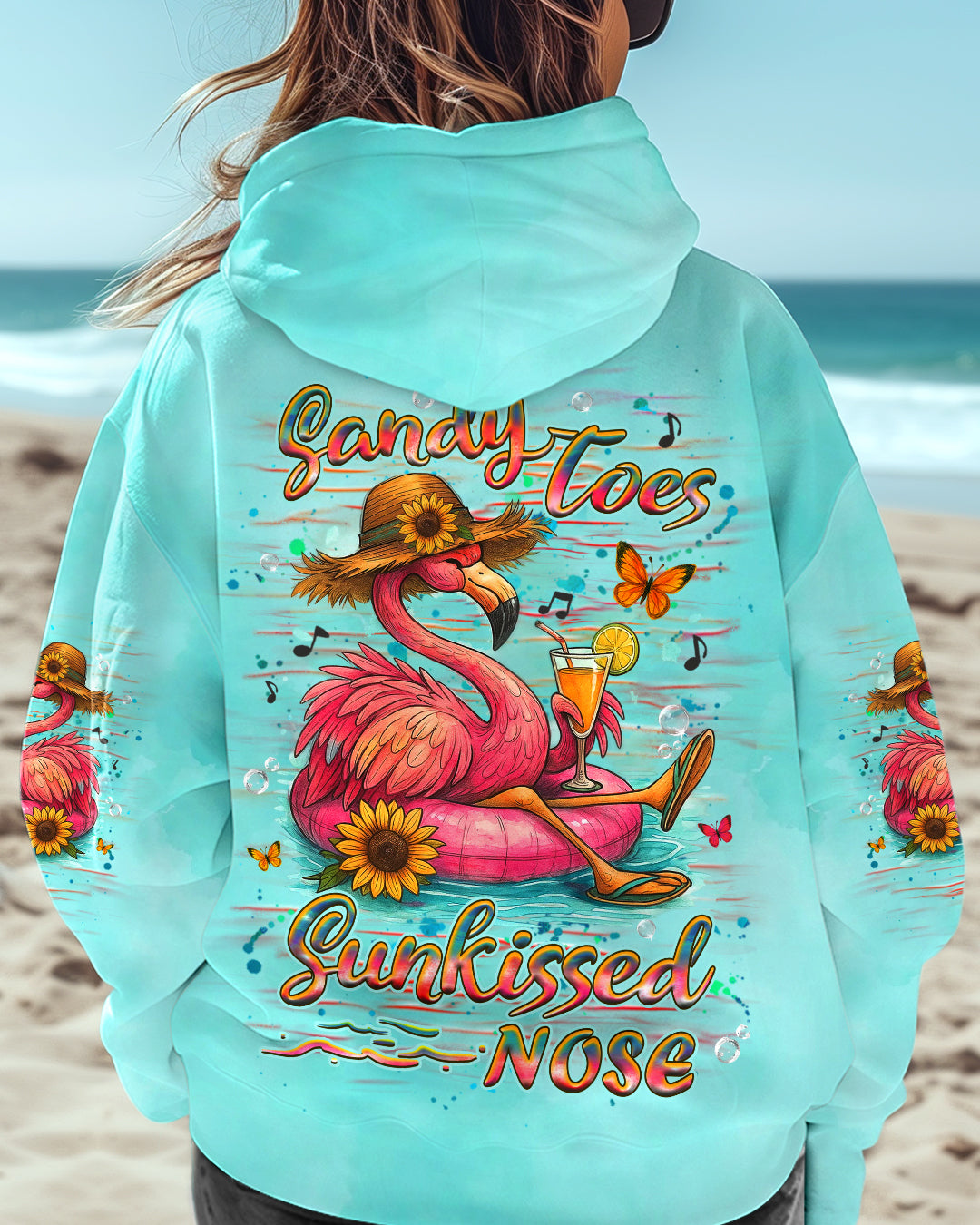BLISSCORNERS SANDY TOES SUNKISSED NOSE ALL OVER PRINT
