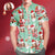 (Photo Inserted) Blisscorners Christmas Gift Custom Face Christmas Snowman Men's All Over Print Hawaiian Shirt