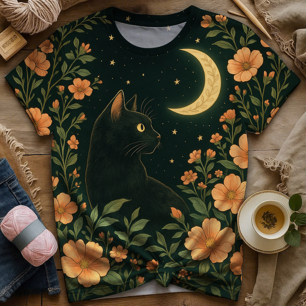 Blisscorners Moonlight Whispers, Black Cat Listens