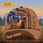 Blisscorners Custom Name Tom Deer Hunting Premium 3D Printed Cap