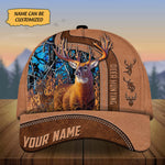 Blisscorners Custom Name Tom Deer Hunting Premium 3D Printed Cap