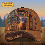 Blisscorners Custom Name Tim Deer Hunting Premium 3D Printed Cap