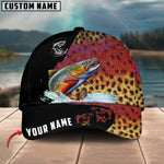 Blisscorners Personalized Trout Fish Fishing Classic 3D Cap