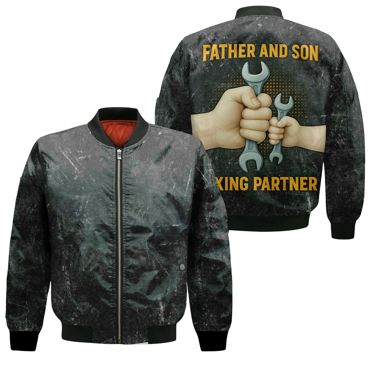 Blisscorners Father And Son Mechanic T Shirt Fixing Partner Auto Repair Garage Workwear Tee Funny Car Repair Shirt Fathers Day Birthday Gift For Dad