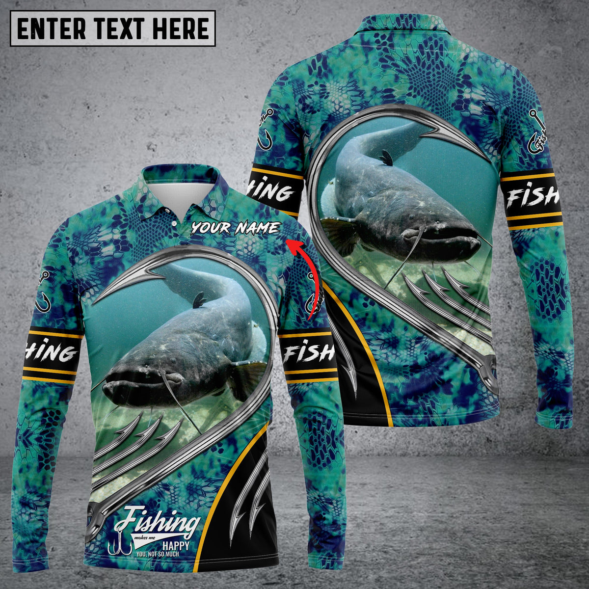 Blisscorners Custom Name Fishing 3D Shirts