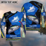 Blisscorners Fishing Tuna Customize Name 3D Shirts