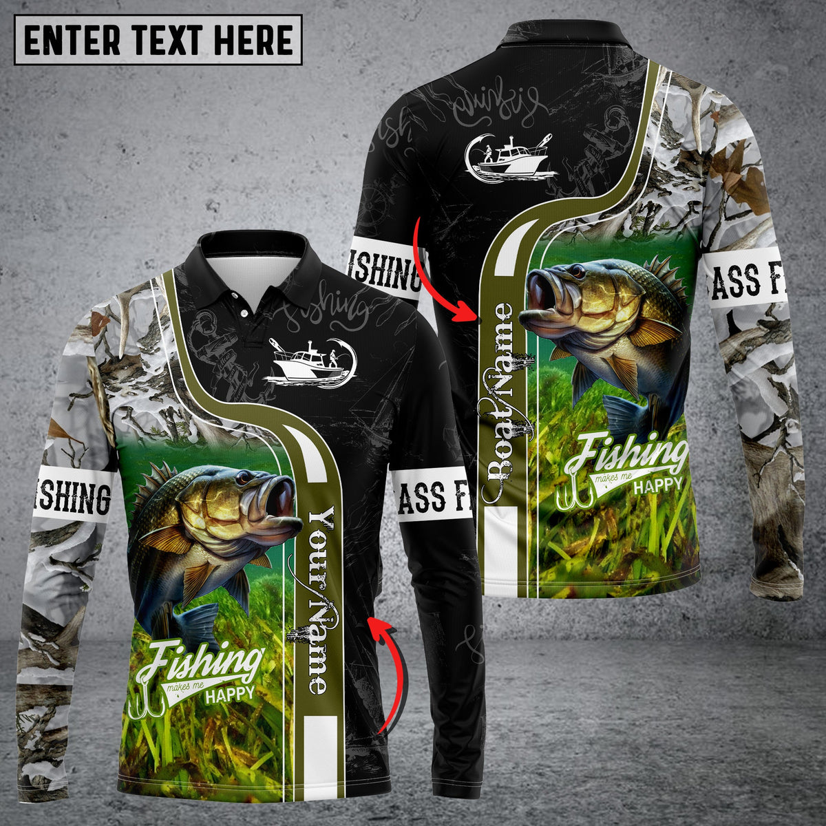 Blisscorners Custom Name Fishing 3D Shirts