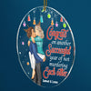 Congrats On Another Successful Year - Christmas Gift For Couple, Spouse, Husband, Wife, Boyfriend, Girlfriend - Personalized Circle Acrylic Ornament