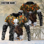Blisscorners Beautiful Boar Hunting Camo Personalized 3D Hoodie For Hunting Lover