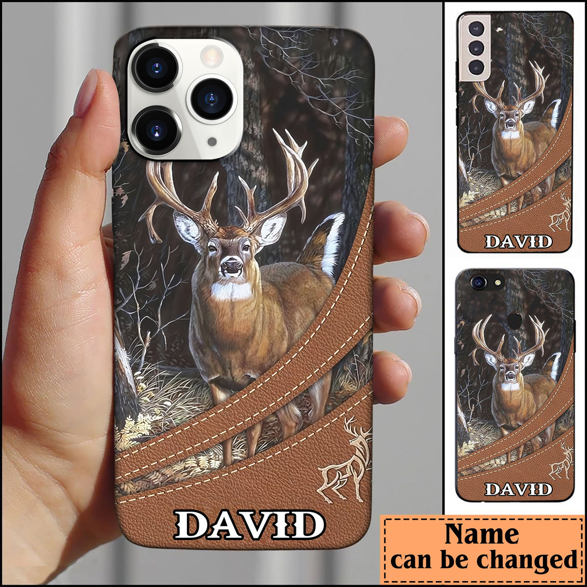 Blisscorners Deer Hunting Personalized Name Phone Case 1 LM0912