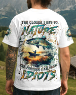 BLISSCORNERS THE CLOSER I GET TO NATURE FISHING ALL OVER PRINT