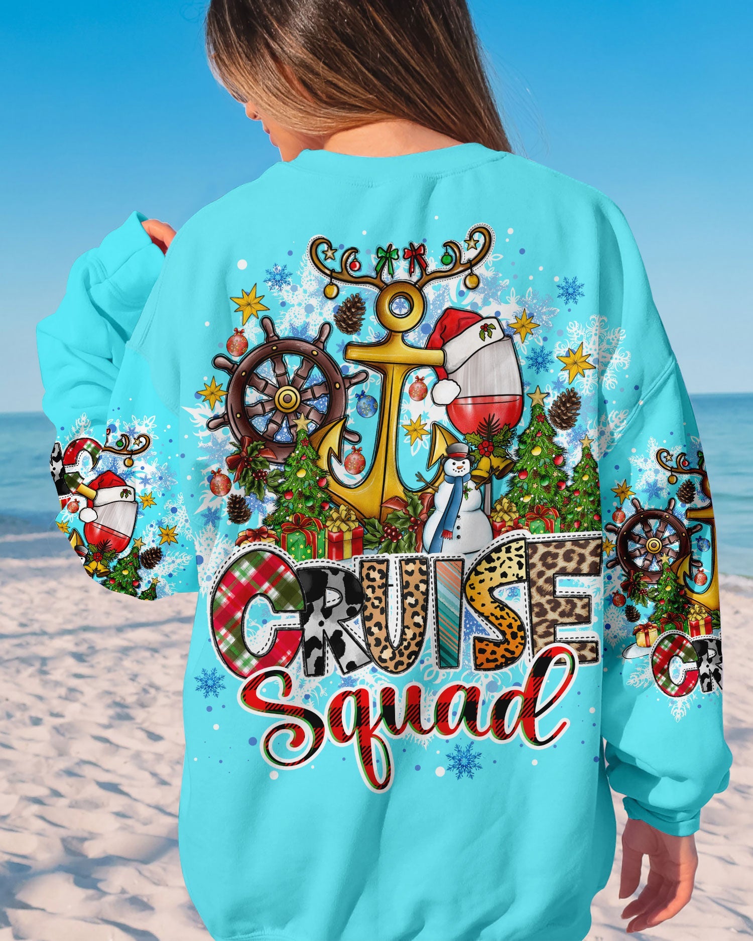 BLISSCORNERS CRUISE SQUAD CHRISTMAS ALL OVER PRINT