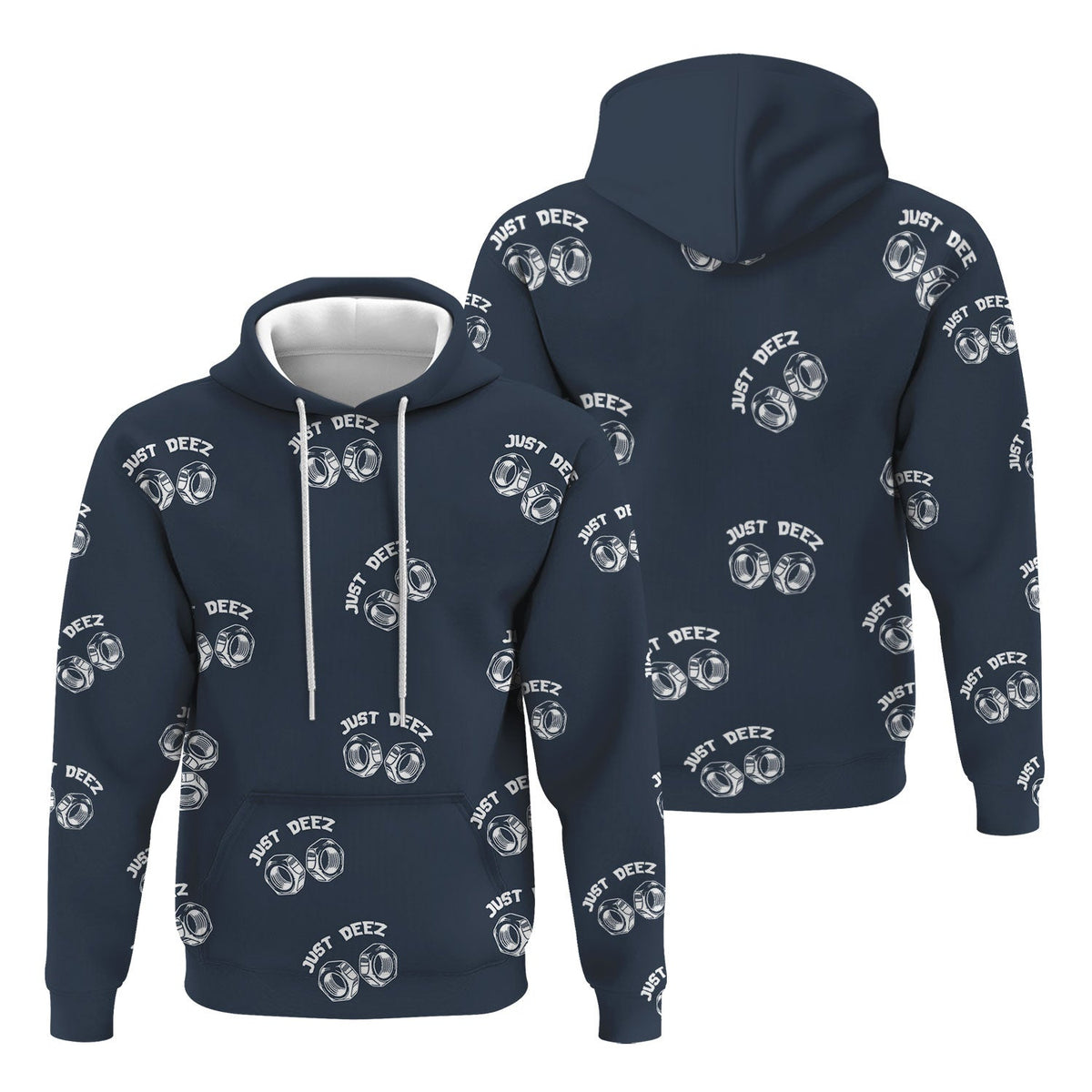 Blisscorners Funny Mechanic Shirt Just Deez Printed T Shirt Hoodie 3D Mechanic Apparel
