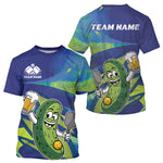 Blisscorners Custom Funny Pickles Play Pickleball Polo Shirts For Men, Pickleball Team Shirt LM1307
