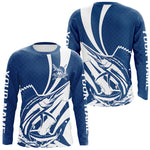 Blisscorners Custom Sailfish Fishing Saltwater Long Sleeve Shirts, Sailfish Fishing Jerseys LM0607