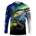 Blisscorners Mahi-mahi, Wahoo, Tuna Customize Name 3D Shirts