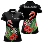 Blisscorners Personalized Tropical Flamingo Darts Shirt For Men, Funny Darts Jerseys Custom Darts Gifts LM0607
