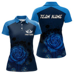 Blisscorners Dripping Dartboard & Navy Roses Darts Shirt For Men - Customizable Name & Team MT1006