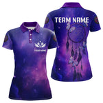 Blisscorners Galaxy Purple Dreamcatcher Butterfly Darts Shirt For Women - Custom Darts Jersey MT2306