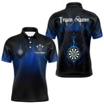 Blisscorners Lightning Dartboard Men's Darts Polo Shirt Custom Name For Players - Darts Jersey MT1007
