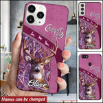 Blisscorners Country Girl Love Deer Hunting Personalized Name Phone Case LM0912