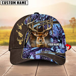 Blisscorners Wilderness Deer Hunting Camo Multicolor Personalized Name 3D Cap