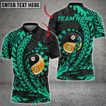 Blisscorners Billiards Yin And Yang Ball 8&9 Multicolor Customized Name, Team Name 3D Shirt