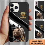 Blisscorners Hunting Forest Classic Personalized Name Phone Case