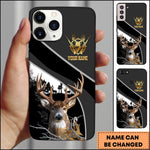 Blisscorners Hunting Forest Classic Personalized Name Phone Case