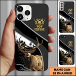 Blisscorners Hunting Forest Classic Personalized Name Phone Case