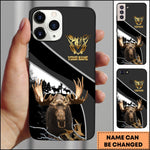 Blisscorners Hunting Forest Classic Personalized Name Phone Case