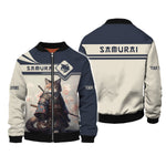 Blisscorners Cat Samurai Custom T- Shirts Cat Samurai With Cherry Blossom 3D Shirt Gift For Samurai Lover