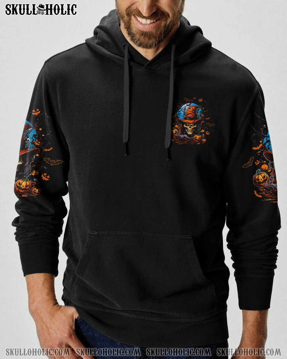BLISSCORNERS HELLO DARKNESS MY OLD FRIEND HALLOWEEN ALL OVER PRINT