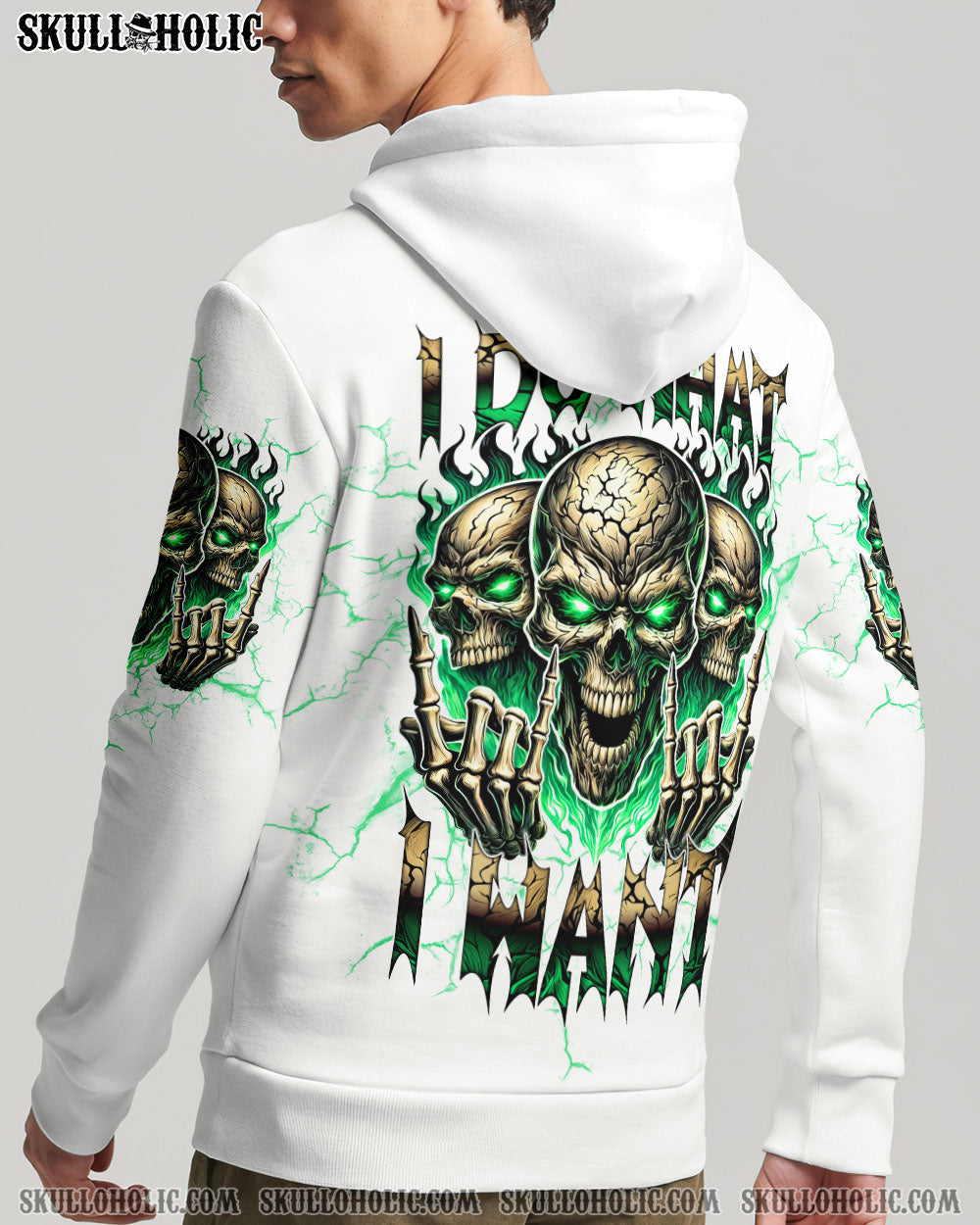 BLISSCORNERS I DO WHAT I WANT SKULL FIRE ALL OVER PRINT