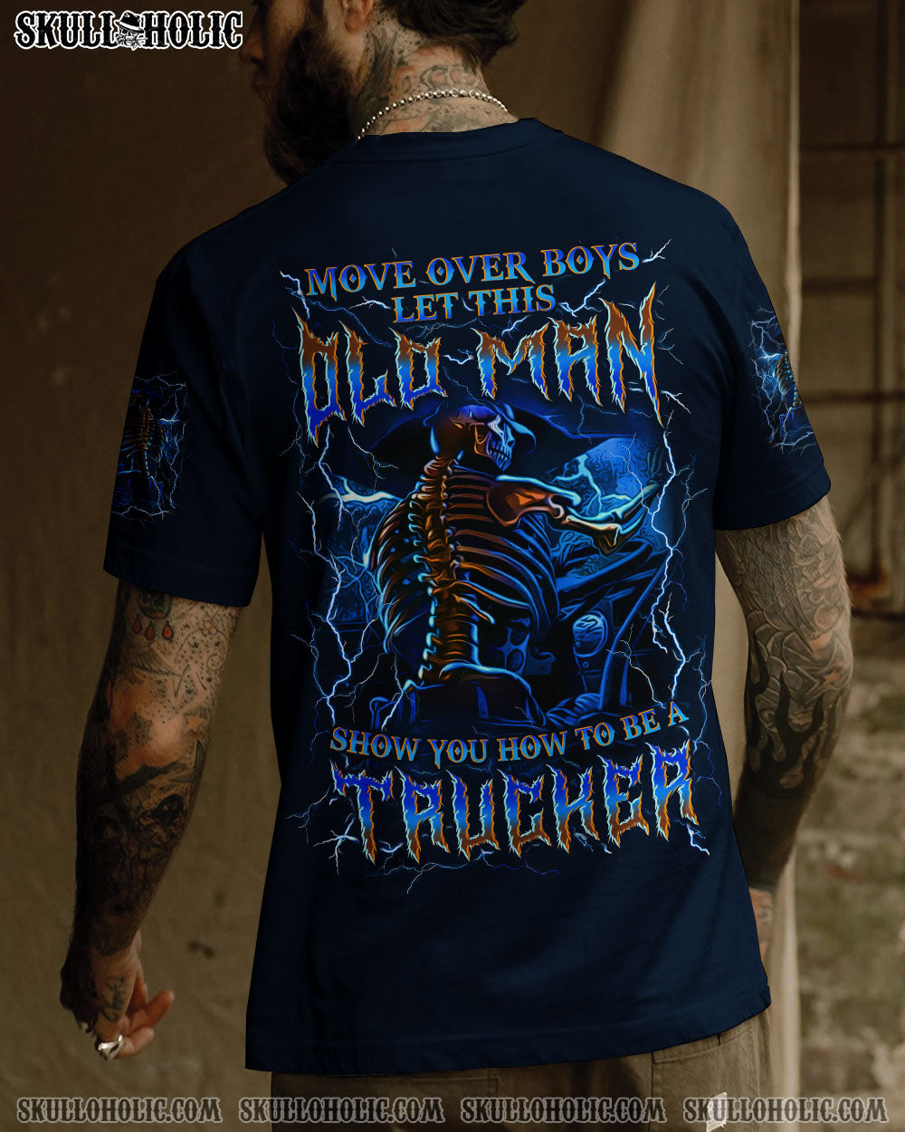 BLISSCORNERS DON'T MESS WITH WELDER SKULL ALL OVER PRINT