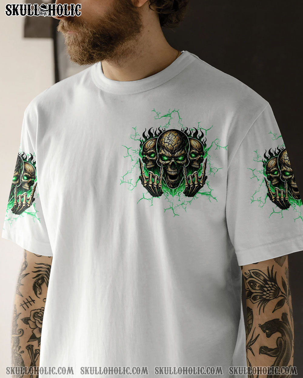 BLISSCORNERS I DO WHAT I WANT SKULL FIRE ALL OVER PRINT