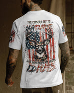 BLISSCORNERS THE CLOSER I GET TO NATURE DEER HUNTING ALL OVER PRINT