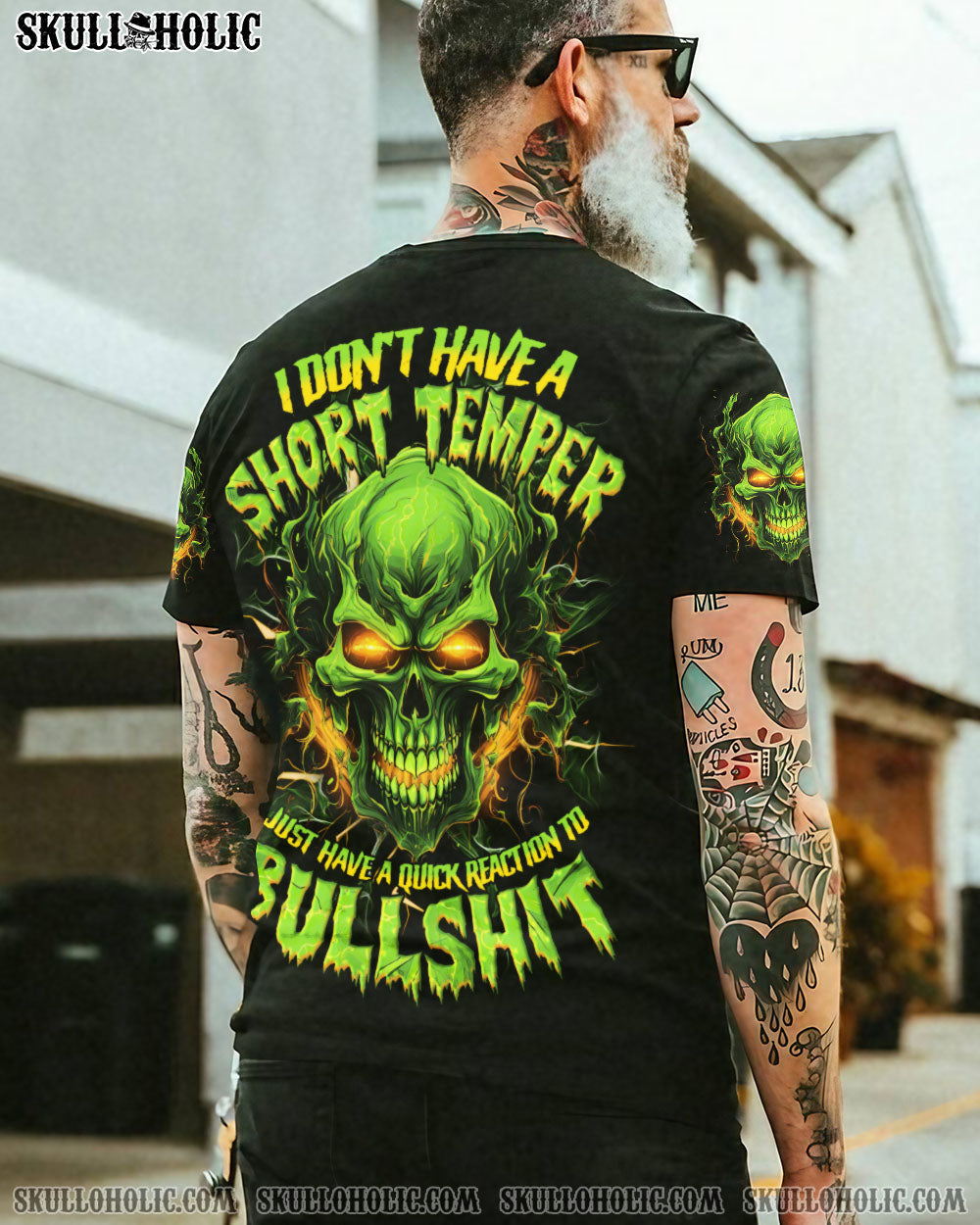 BLISSCORNERS I DON'T HAVE A SHORT TEMPER ALL OVER PRINT