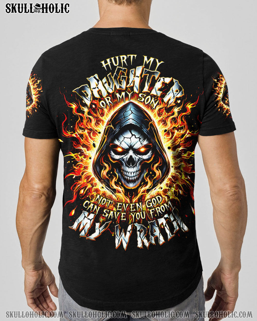 BLISSCORNERS HURT MY DAUGHTER OR MY SON REAPER ALL OVER PRINT