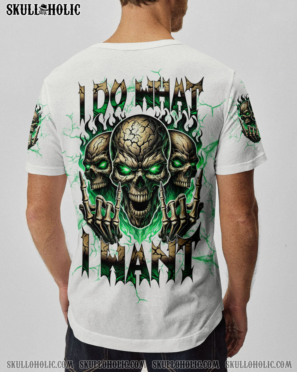 BLISSCORNERS I DO WHAT I WANT SKULL FIRE ALL OVER PRINT