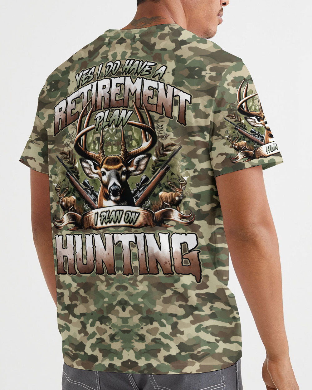 BLISSCORNERS I PLAN ON HUNTING ALL OVER PRINT