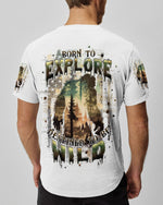 BLISSCORNERS BORN TO EXPLORE DESTINED TO BE WILD BIGFOOT ALL OVER PRINT