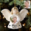 (Photo Inserted) Blisscorners Angel Among Us - Personalized Custom Acrylic Ornament