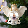 (Photo Inserted) Blisscorners Angel Among Us - Personalized Custom Acrylic Ornament